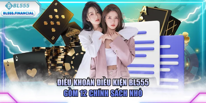Điều khoản điều kiện BL555 gồm 12 chính sách nhỏ